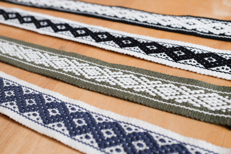Hat Bands: Blues + Dark Colors