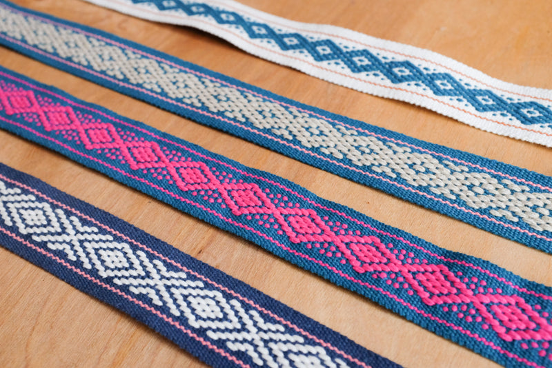 Hat Bands: Blues + Dark Colors