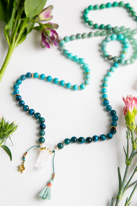 I Am Abundant Mala Necklace