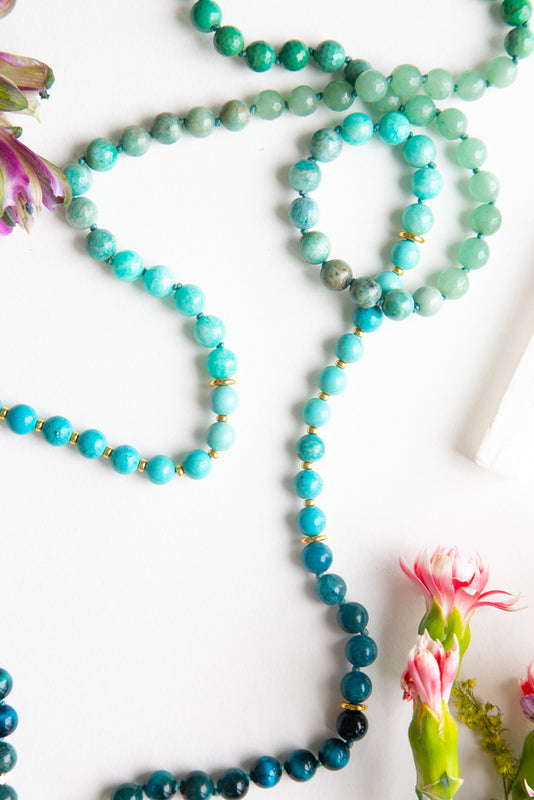 I Am Abundant Mala Necklace