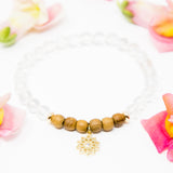 My Divine Connection: Crown Chakra Diffuser Mala Bracelet
