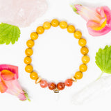 Strong + Vital Tiny Crystal Mala Bracelet