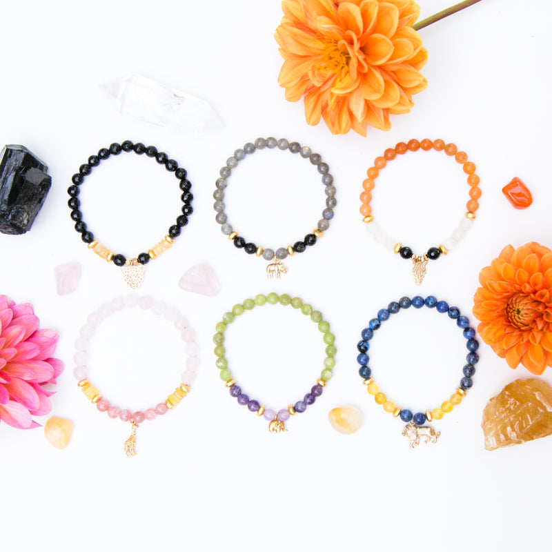 The Loving Giraffe Mala Bracelet