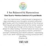 I am Balanced & Harmonious Mala Bracelet