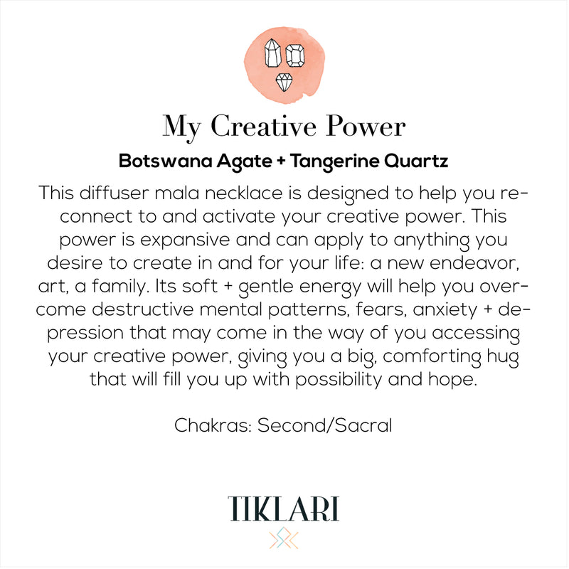 My Creative Power Mala Necklace