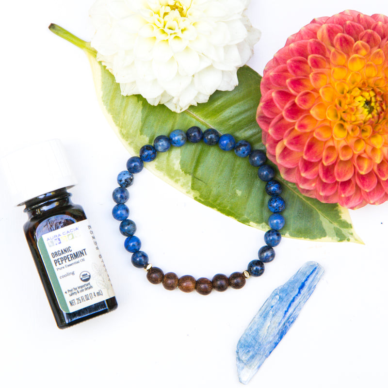 Divine Truth + Wisdom Diffuser Mala Bracelet