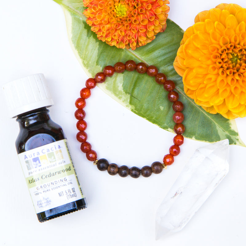 Vital Energy Diffuser Mala Bracelet