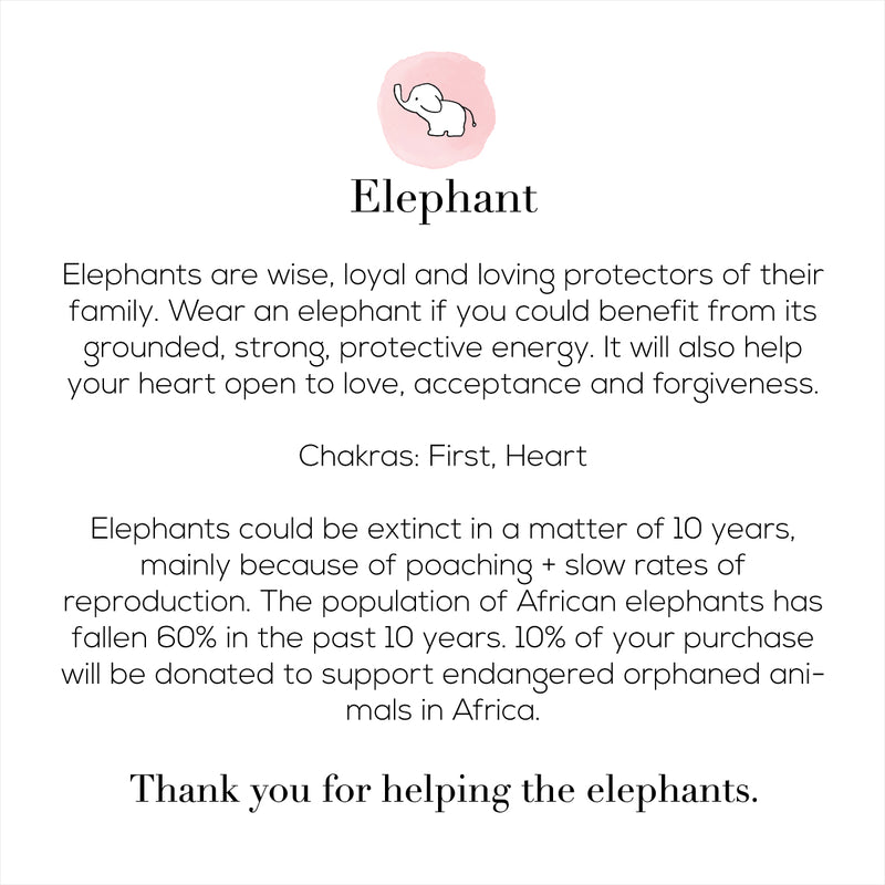 The Peaceful Elephant Mala Bracelet