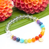 I Am Universal Love OM Mala Bracelet