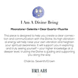 I Am a Divine Being Mala Necklace