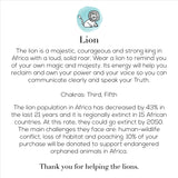 The Courageous Lion Mala Bracelet