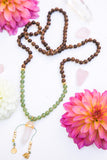 I Open My Heart Diffuser Mala Necklace