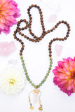 I Open My Heart Diffuser Mala Necklace