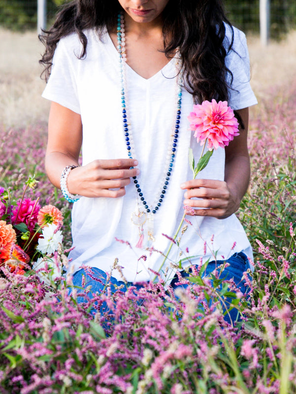 I Am Divine Love Mala Necklace