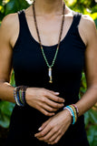 I Open My Heart Diffuser Mala Necklace