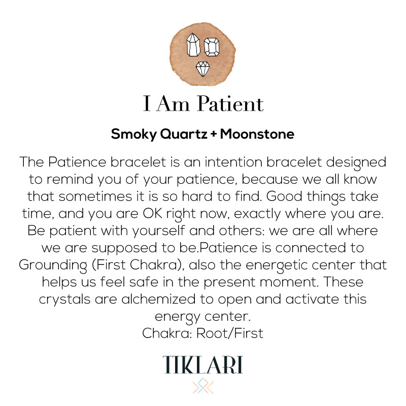Patience Intention Bracelet