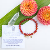 Strong Rhino Initial Bracelet