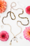 I Am Present and Balanced Mala Necklace