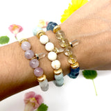Courageous Tiny Crystal Mala Bracelet