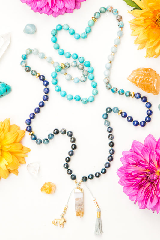 I Express My Truth Mala Necklace