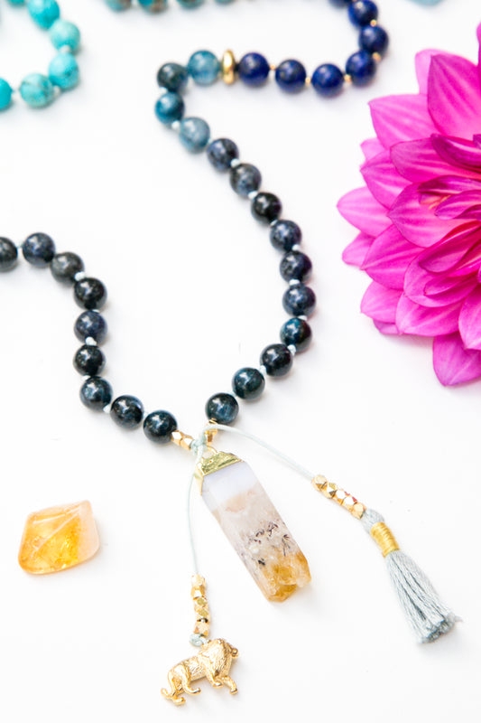 I Express My Truth Mala Necklace