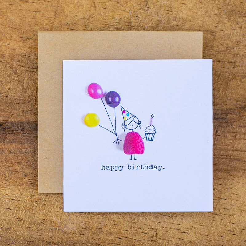 HAPPY BIRTHDAY MINI CARD