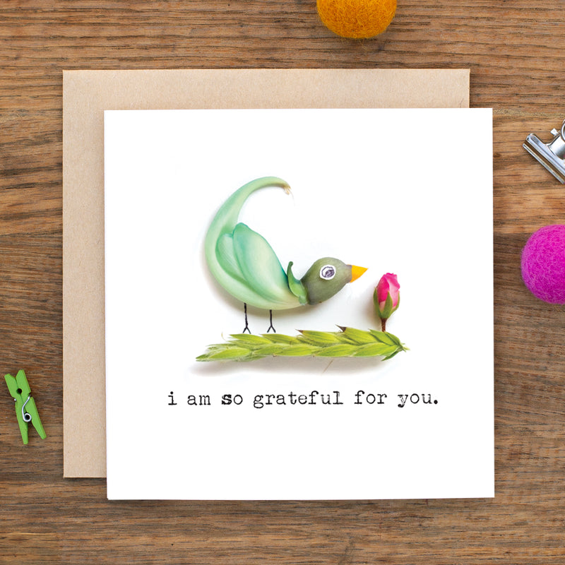 I AM SO GRATEFUL. FOR YOU MINI CARD