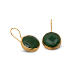 Daire Earrings in Green