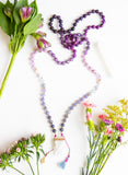 I Am Powerful and Intuitive Mala Necklace