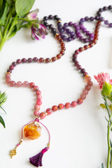I Let Go of the Past Mala Necklace