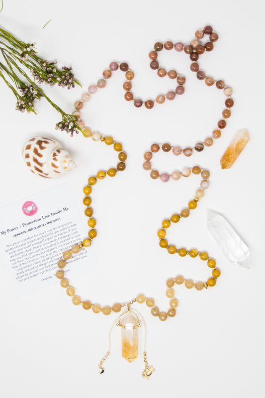 My Power + Protection Come From Within MeMala Necklace