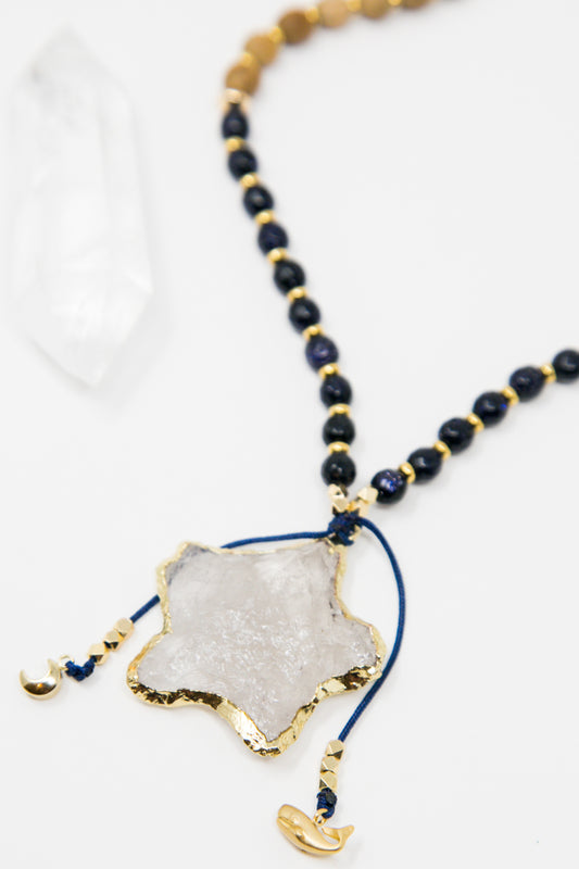 I Am Guided + Supported by the Divine Mala Necklace