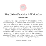 The Divine Feminine is Within Me Mala Necklace