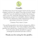 Healing Giraffe Initial Bracelet