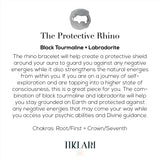 The Protective Rhino Mala Bracelet