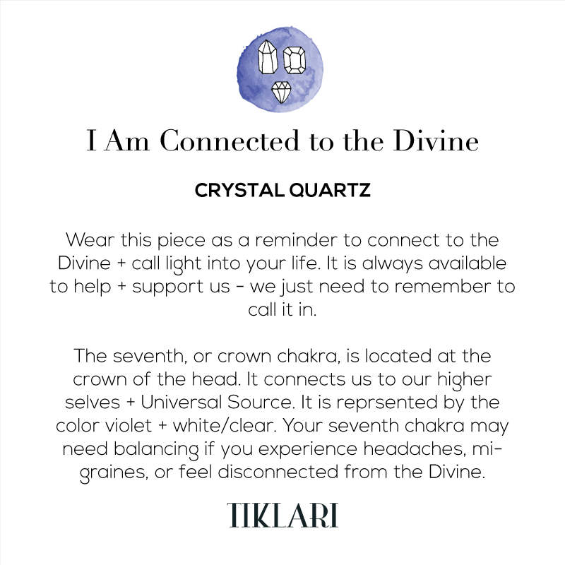 My Divine Connection: Crown Chakra Diffuser Mala Bracelet
