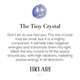 Courageous Tiny Crystal Mala Bracelet