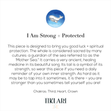 I Am Strong + ProtectedMala Necklace